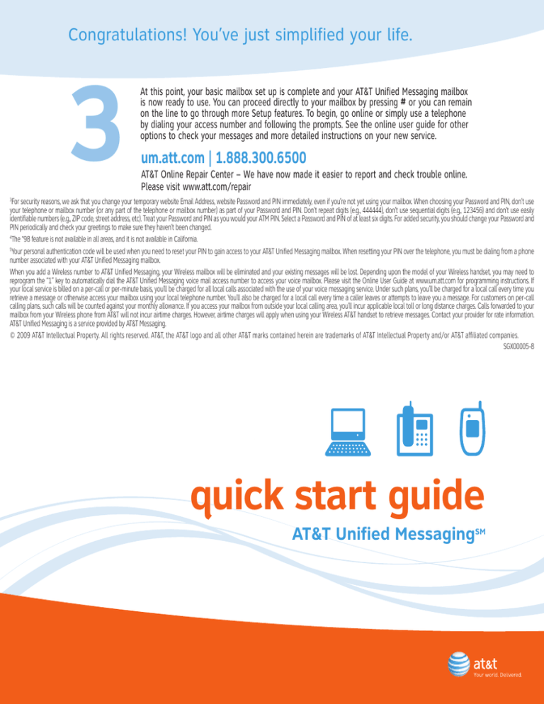 quick start guide - DAB Communications quick start guide - DAB Communications