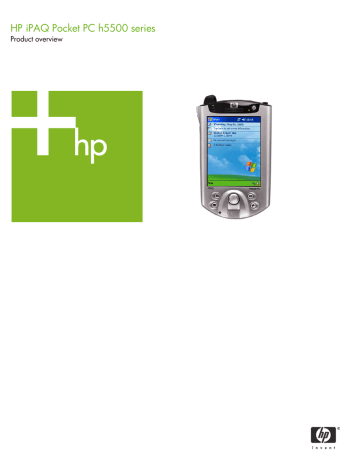 HP iPAQ Pocket PC h5500 series HP iPAQ Pocket PC h5500 series