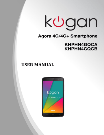 Kogan KHPHN4GQCB User manual | Manualzz Kogan KHPHN4GQCB User manual | Manualzz
