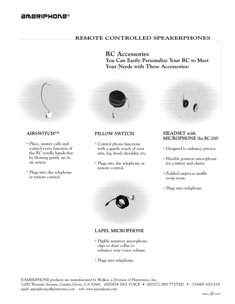 Product Overview (PDF File) Product Overview (PDF File)