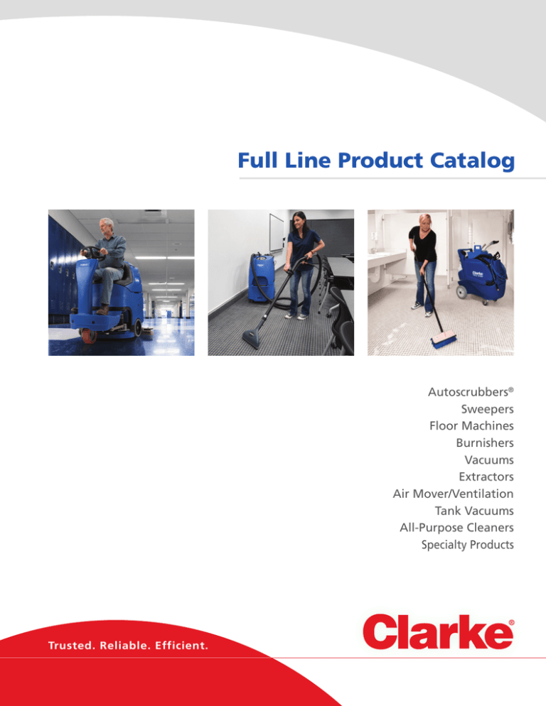 Full Line Product Catalog Full Line Product Catalog
