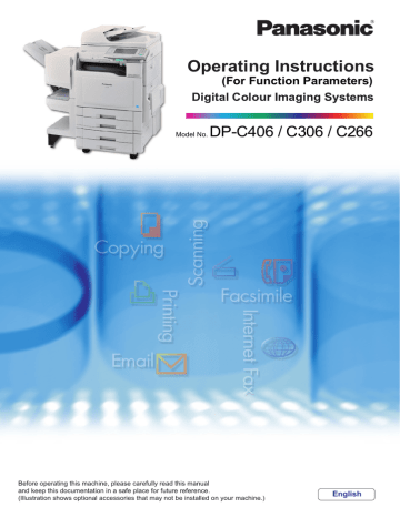Panasonic DPC306 User manual | Manualzz Panasonic DPC306 User manual | Manualzz