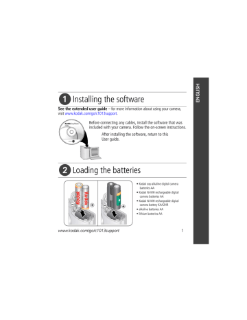 Kodak EasyShare CD1013 User guide | Manualzz