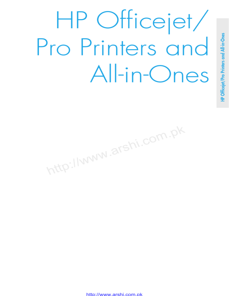 HP Officejet/ Pro Printers and All-in-Ones HP Officejet/ Pro Printers and All-in-Ones