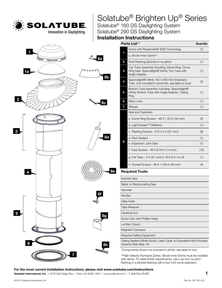 Installation Instructions Appendix Installation Instructions Appendix