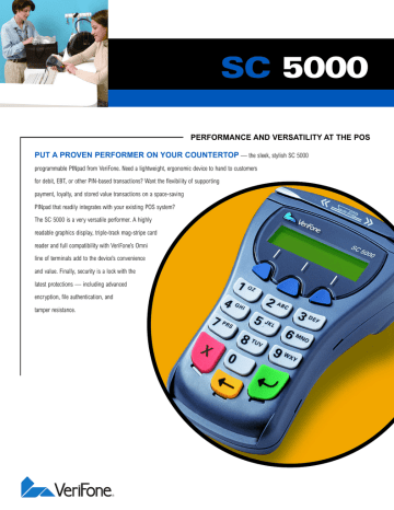SC 5000 - e-tek solutions SC 5000 - e-tek solutions