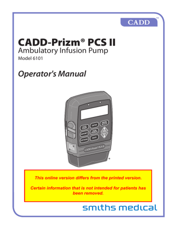 Cadd Prizm Pcs Ii Manualzz