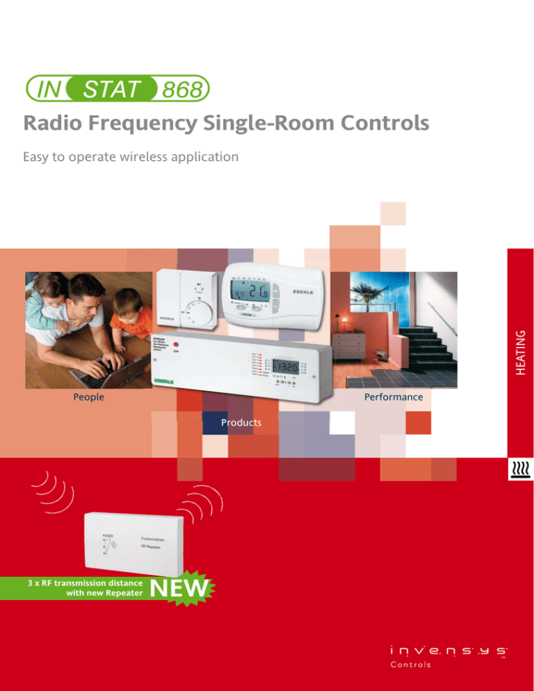 Radio Frequency Single-Room Controls Radio Frequency Single-Room Controls
