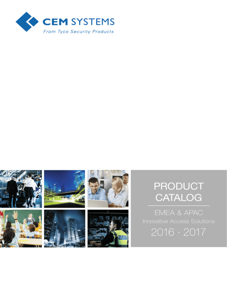 2016 • 2017 - CEM Systems 2016 • 2017 - CEM Systems