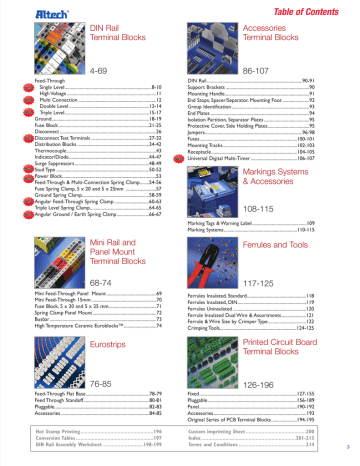Table of Contents Table of Contents
