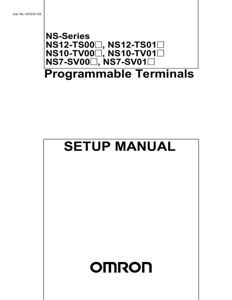 setup manual setup manual
