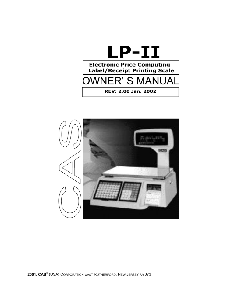 Electronic Price Computing Label/Receipt Printing Scale Electronic Price Computing Label/Receipt Printing Scale