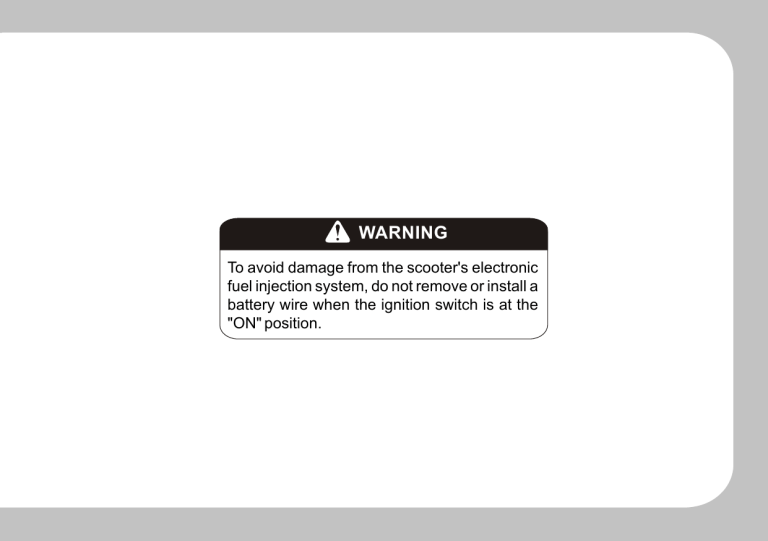 warning - Kymco USA warning - Kymco USA