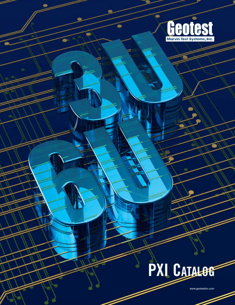 PXI Catalog PXI Catalog