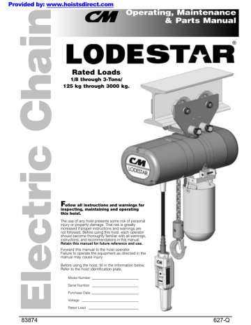 Cm Loadstar Electrical Diagrams