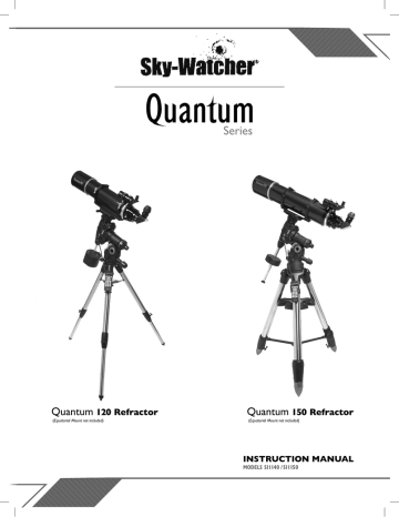 Celestron Sky-Watcher Quantum Series manual | Manualzz Celestron Sky-Watcher Quantum Series manual | Manualzz