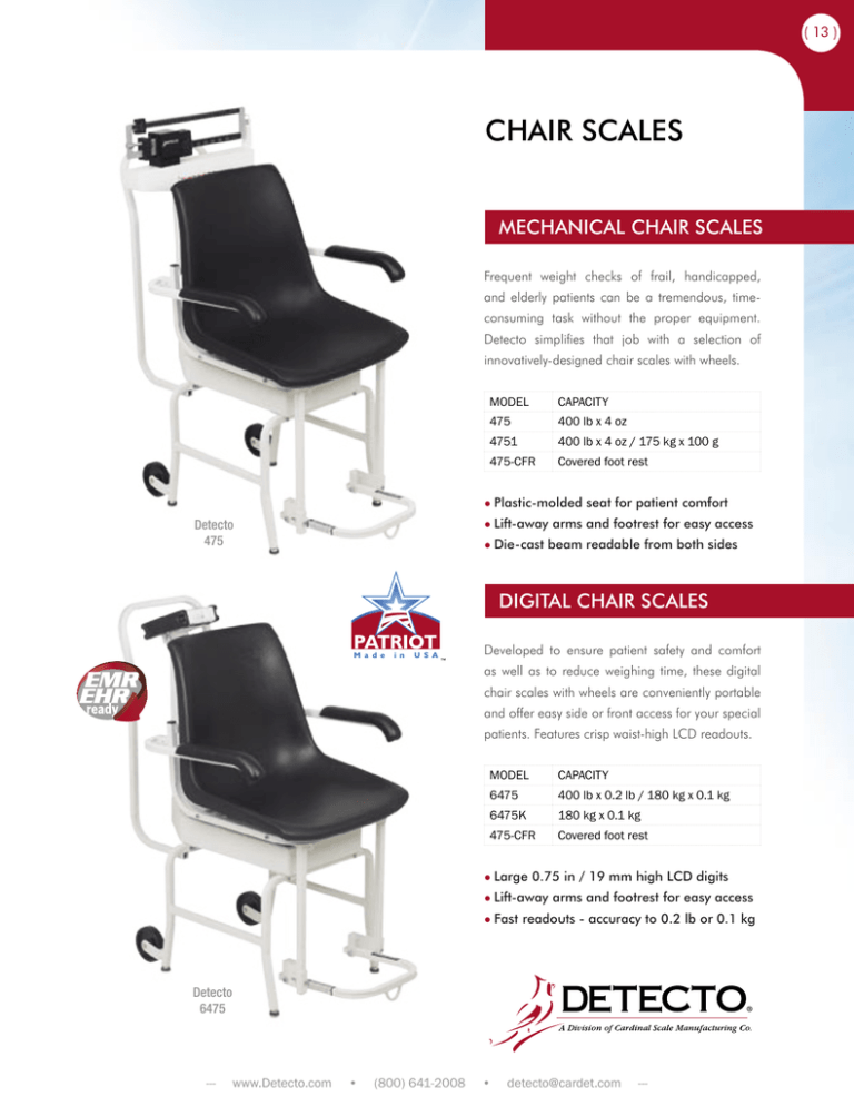 Detecto Healthcare Catalog 2011.indd Detecto Healthcare Catalog 2011.indd