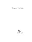 Callware Technologies telephone User manual