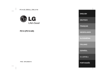 LG PC14 User manual LG PC14 User manual