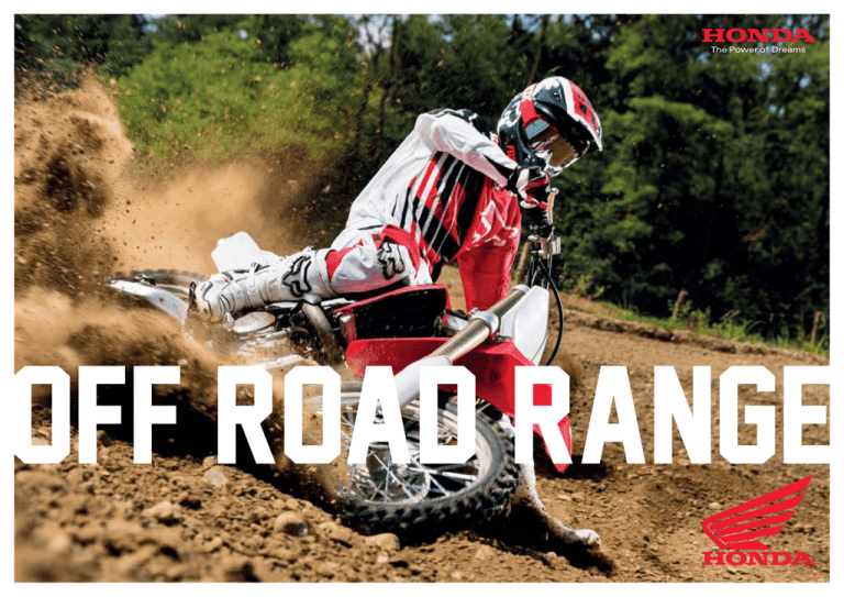 Honda Off Road Range Honda Off Road Range