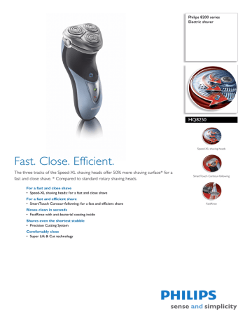 HQ8250/17 Philips Electric shaver HQ8250/17 Philips Electric shaver
