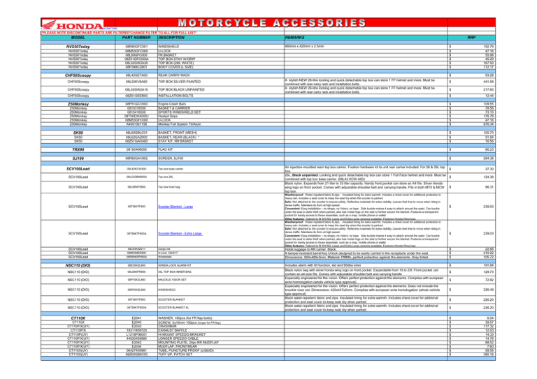Acc Complete PL - Rick Gill Motorcycles Acc Complete PL - Rick Gill Motorcycles
