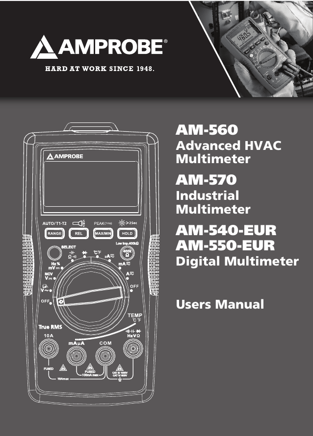 AM-560 AM-570 AM-540-EUR AM-550-EUR AM-560 AM-570 AM-540-EUR AM-550-EUR
