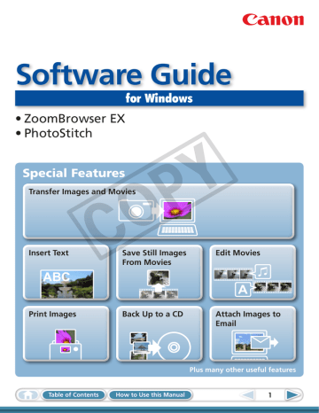 1. Select Images 1. Select Images
