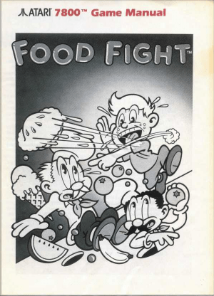 Food Fight - Atari 7800 - Manual Food Fight - Atari 7800 - Manual