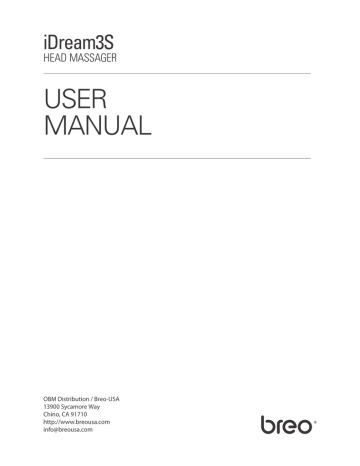 Breo iDream3S User manual | Manualzz