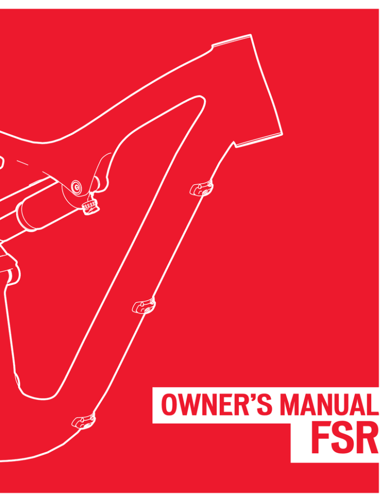 owner`s manual - Specialized Bicycles owner`s manual - Specialized Bicycles