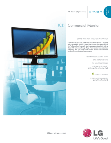 Commercial Monitor LCD Commercial Monitor LCD