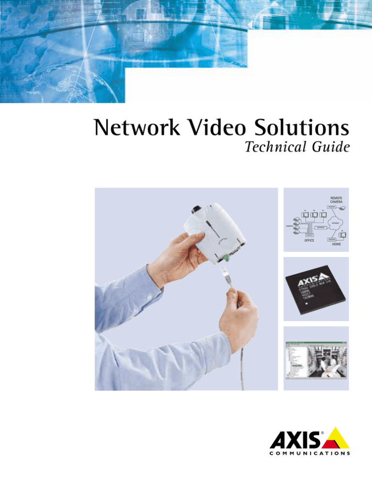 Network Video Solutions Network Video Solutions