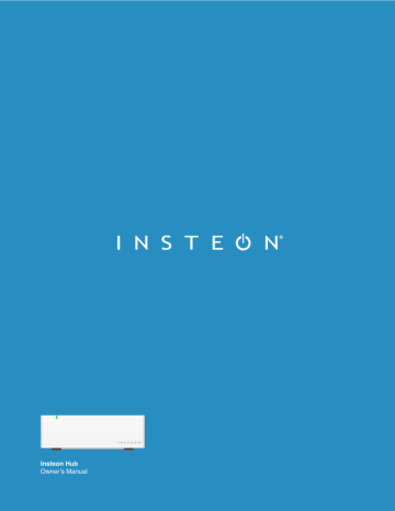 INSTEON Hub, 2245-222 User manual INSTEON Hub, 2245-222 User manual