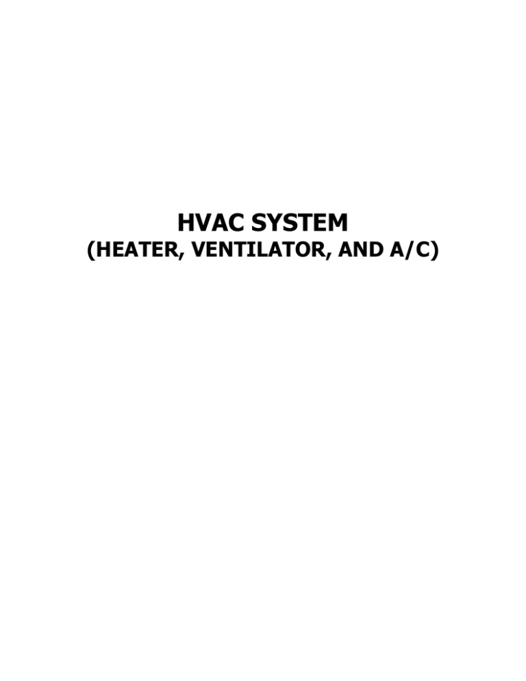 AC HVAC System AC HVAC System