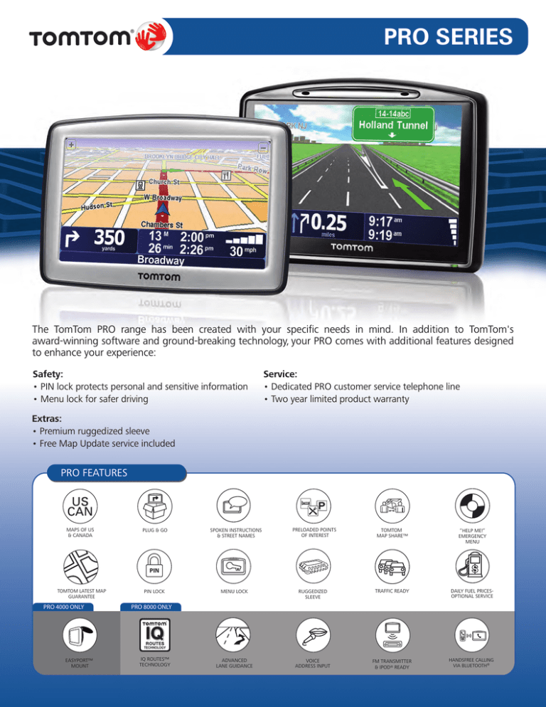 PRO front DataSheet PRO front DataSheet
