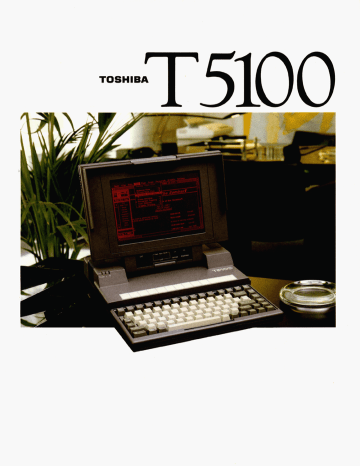 Toshiba T5100 Toshiba T5100