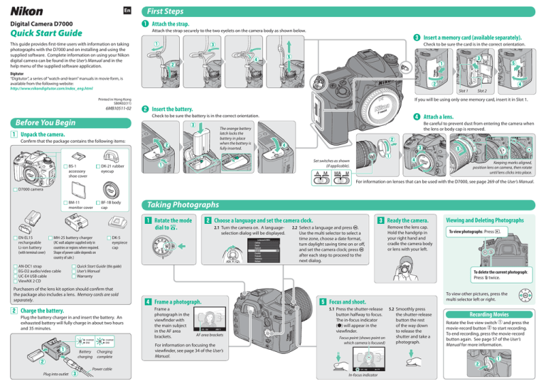 Quick Start Guide Quick Start Guide