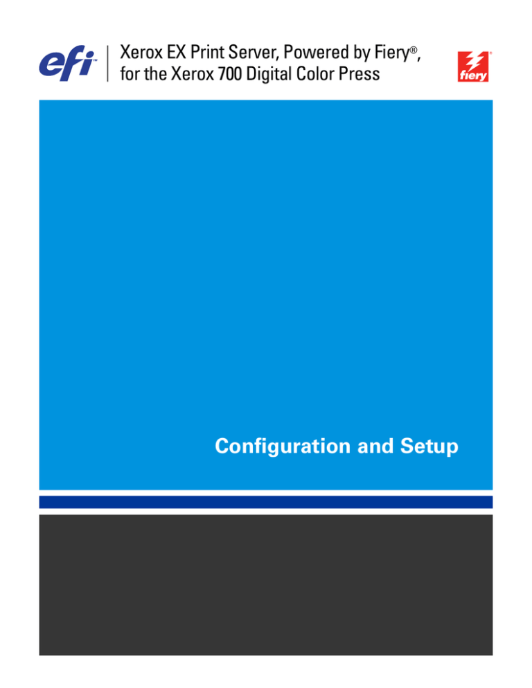 Xerox 700i/700 Installation guide Xerox 700i/700 Installation guide