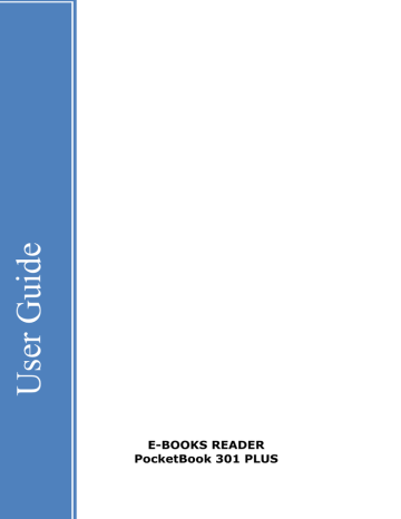 Pocketbook 301 plus User manual | Manualzz Pocketbook 301 plus User manual | Manualzz