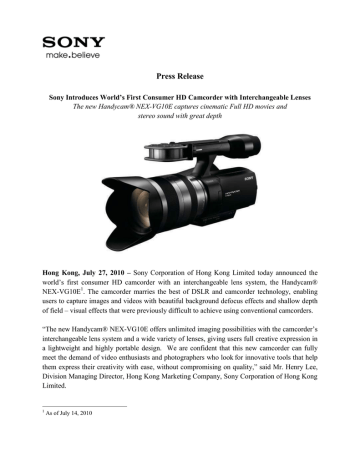 Press Release Press Release