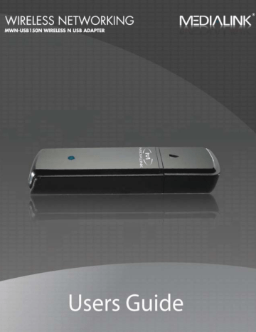 Medialink MWN-USB150N User manual | Manualzz Medialink MWN-USB150N User manual | Manualzz