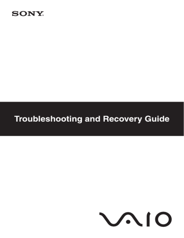 Sony VGN-TT2, VGN-FW3, VGN-SR3, VGC-LN2M, VGN-TT26XRN, VGN-SR37M, VGN-NS21S, VGN-FW31J, VGN-BZ1, VGN-BZ13VN Troubleshooting guide Sony VGN-TT2, VGN-FW3, VGN-SR3, VGC-LN2M, VGN-TT26XRN, VGN-SR37M, VGN-NS21S, VGN-FW31J, VGN-BZ1, VGN-BZ13VN Troubleshooting guide