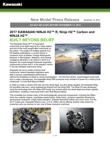 New Model Press Release BUILT BEYOND BELIEF New Model Press Release BUILT BEYOND BELIEF