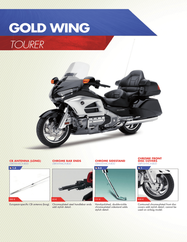 100282 HME Accessories Brochure Gold Wing fi 100282 HME Accessories Brochure Gold Wing fi