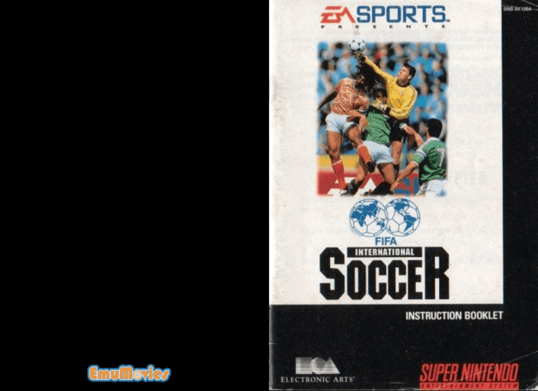 FIFA International Soccer - Nintendo SNES FIFA International Soccer - Nintendo SNES