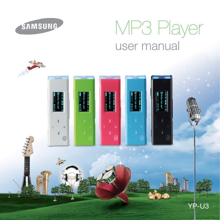 Samsung Yepp YP-U3 User manual Samsung Yepp YP-U3 User manual