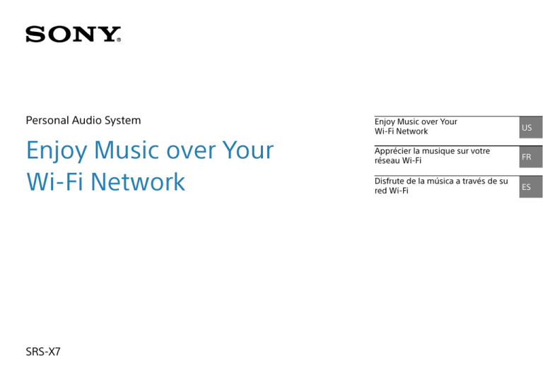 Enjoy Music over Your Wi-Fi Network Enjoy Music over Your Wi-Fi Network
