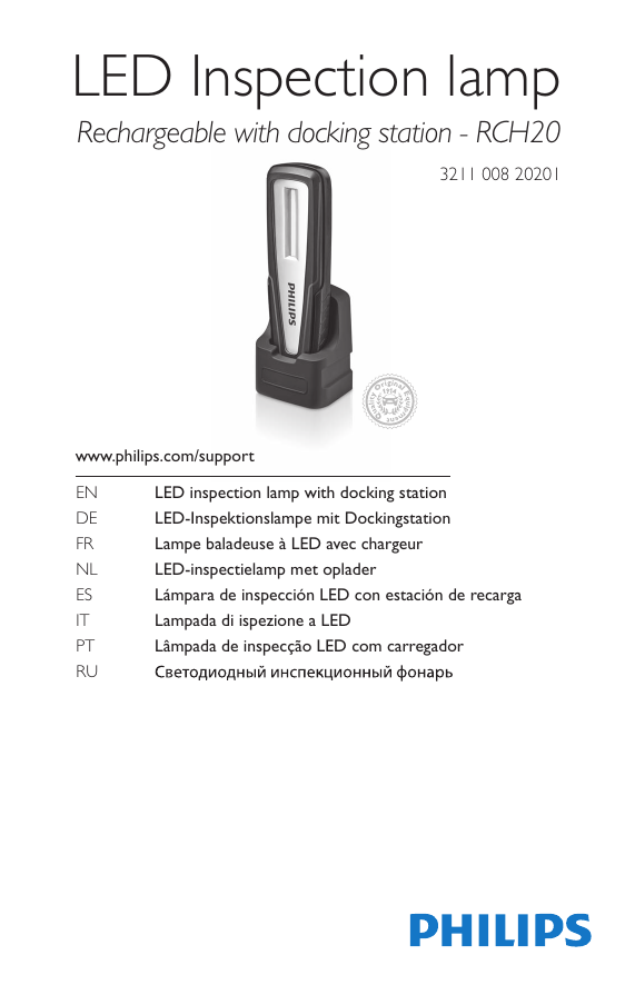 LED inspection lamp RCH 20 web.indd LED inspection lamp RCH 20 web.indd