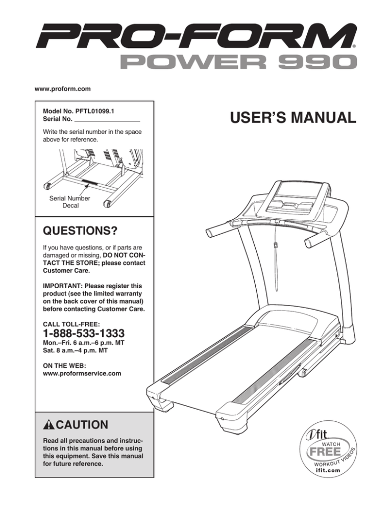 Owners Manual Owners Manual